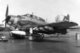 Vietnam: A USAF Douglas A-1E  Skyraider at Nha Trang Air Base, c.1966