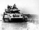 Vietnam: French troops aboard an American supplied M24 (Chaffee) light tank, First Indochina War (1946-1954)