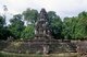 Cambodia: Neak Pean during the dry season, the central island faced by a statue of Balaha (Bodhisattva Guanyin transformed into a horse), Angkor